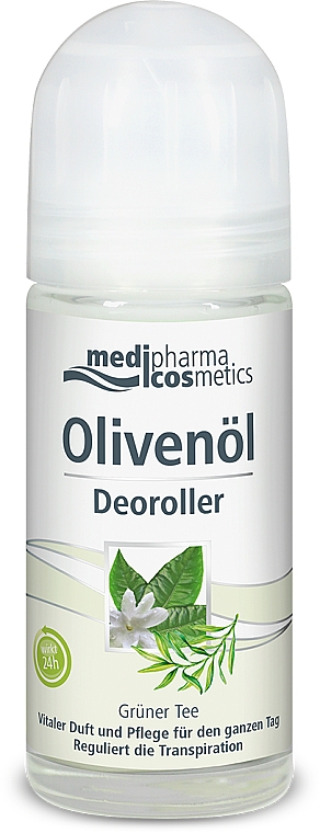 Deodorant roll-on pentru corp, cu extract de ceai verde - D'oliva (Olivenöl) Medipharma Cosmetics