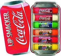 Set balsamuri pentru buze Lip Smacker Coca-Cola Flavored Lip Gloss Collection (balm/6x4g)