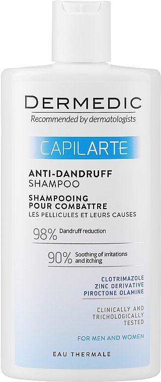 Șampon de păr împotriva mătreții - Dermedic Capilarte Shampoo