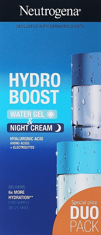 Set - Neutrogena Hydro Boost Set (d/cr/50ml + n/cr/50ml)