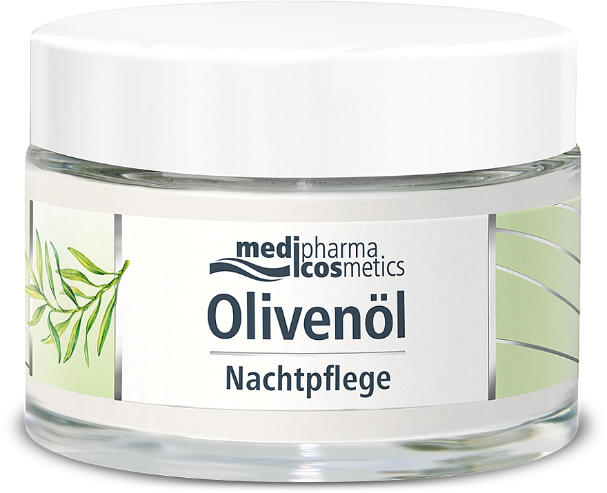 Cremă de față "Îngrijire de noapte cu ceramide" - D'oliva (Olivenöl) Medipharma Cosmetics