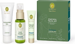 Set Primavera Pure Balance Starter & Travel Set (milk/25ml + toner/28ml + cr/fluid/8ml)