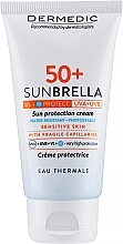 Cremă protectoare pentru pielea cu probleme vasculare Dermedic Sun Protection Cream SPF 50