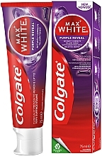 Refreshing Toothpaste Colgate Max White Purple Reveal Toothpaste