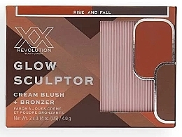 XX Revolution Glow Sculptor Cream Blush & Bronzer クリームブラッシュとブロンザー