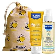 Dry Skin Set Mustela (lot/40ml + oil/100ml + bag/1pc)