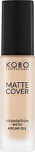 Kobo Professional Matte Cover Foundation With Argan Oil 艶消しファンデーション