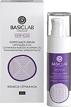 レチナール 0.15%、成長因子 2%、フィトスフィンゴシン、カルノシン 2.0 を含むナイト フェイシャル セラム BasicLab Dermocosmetics Esteticus Serum