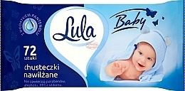 パンテノール配合ベビーウェットティッシュ 72枚入 LULA Baby Wipes With Panthenol