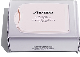 Refreshing Cleansing Wipes Shiseido Refreshing Cleansing Sheets