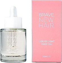 美容液とヘアオイルの2in1 Brave New Hair Liquid Light Hair Oil	