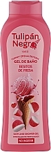 ストロベリー シャワー ジェル Tulipan Negro Yummy Cream Edition Strawberry Kisses Bath And Shower Gel	