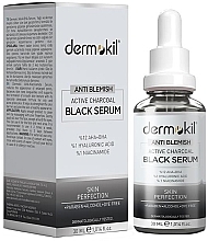 炭入りフェイシャルセラム Dermokil Anti Blemish Black Serum