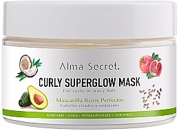 巻き毛用マスク Alma Secret Curly Superglow Mask