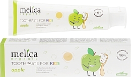 子ども用歯磨き粉「アップル」 Melica Organic Toothpaste For Kids Apple