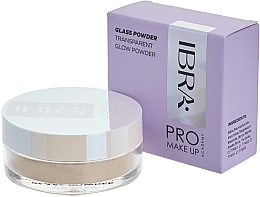 Ibra Glass Powder Transparent Glow Powder	 Λευκαντική διάφανη πούδρα σε σκόνη