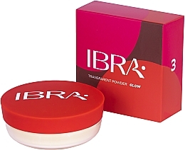 Ibra Glow Transparent Powder (3) Λευκαντική πούδρα προσώπου