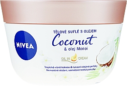 Soufflé za tijelo s kokosom i Manoi uljem Nivea Body Souffle Coconut & Monoi Oil