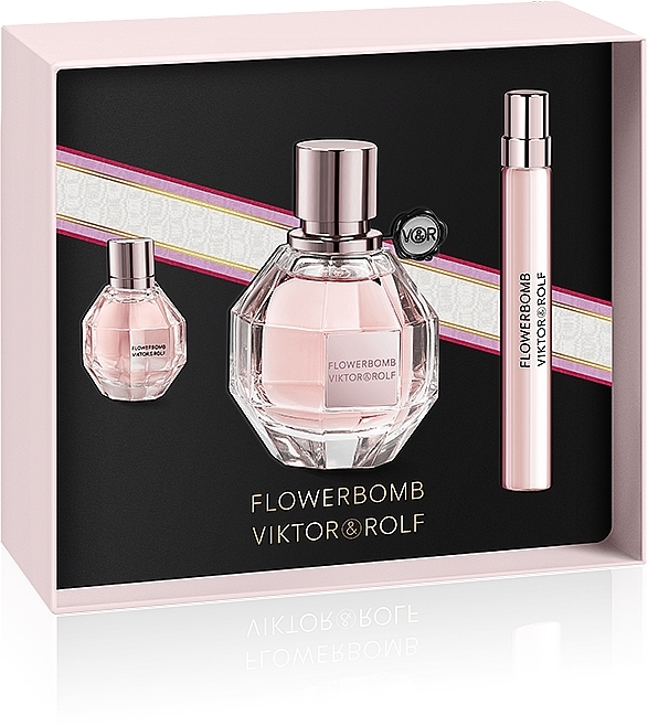 Viktor & Rolf Flowerbomb Set (edp/50ml + edp/10ml + edp/7ml)	