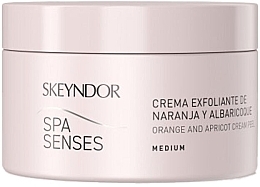 Piling-krema za tijelo s koricom naranče i košticama marelice Skeyndor Spa Senses Orange & Apricot Cream Peel