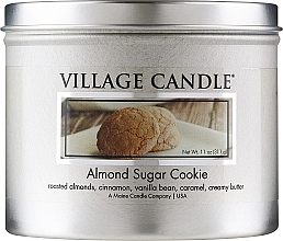 Mirisna svijeća u limenci "Šećerni kolačići" Village Candle Almond Sugar Cookie