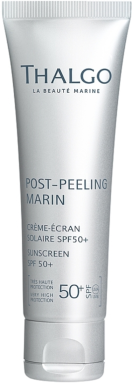 Krema za sunčanje sa zaštitnim faktorom 50+ - Thalgo Post-Peeling Marin Sunscreen SPF50+