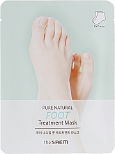 Maska za noge The Saem Pure Natural Foot Treatment Mask