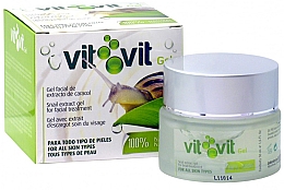 Gel za lice "Vit Vit" Diet Esthetic Organic Snail Gel Vit Vit