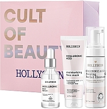 Set Hollyskin Hyaluronic Acid Intensive Care (mask/100ml + foam/150ml + ser/50ml)