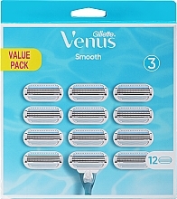 Zamjenjive kasete za brijanje, 12 kom. Gillette Venus Smooth