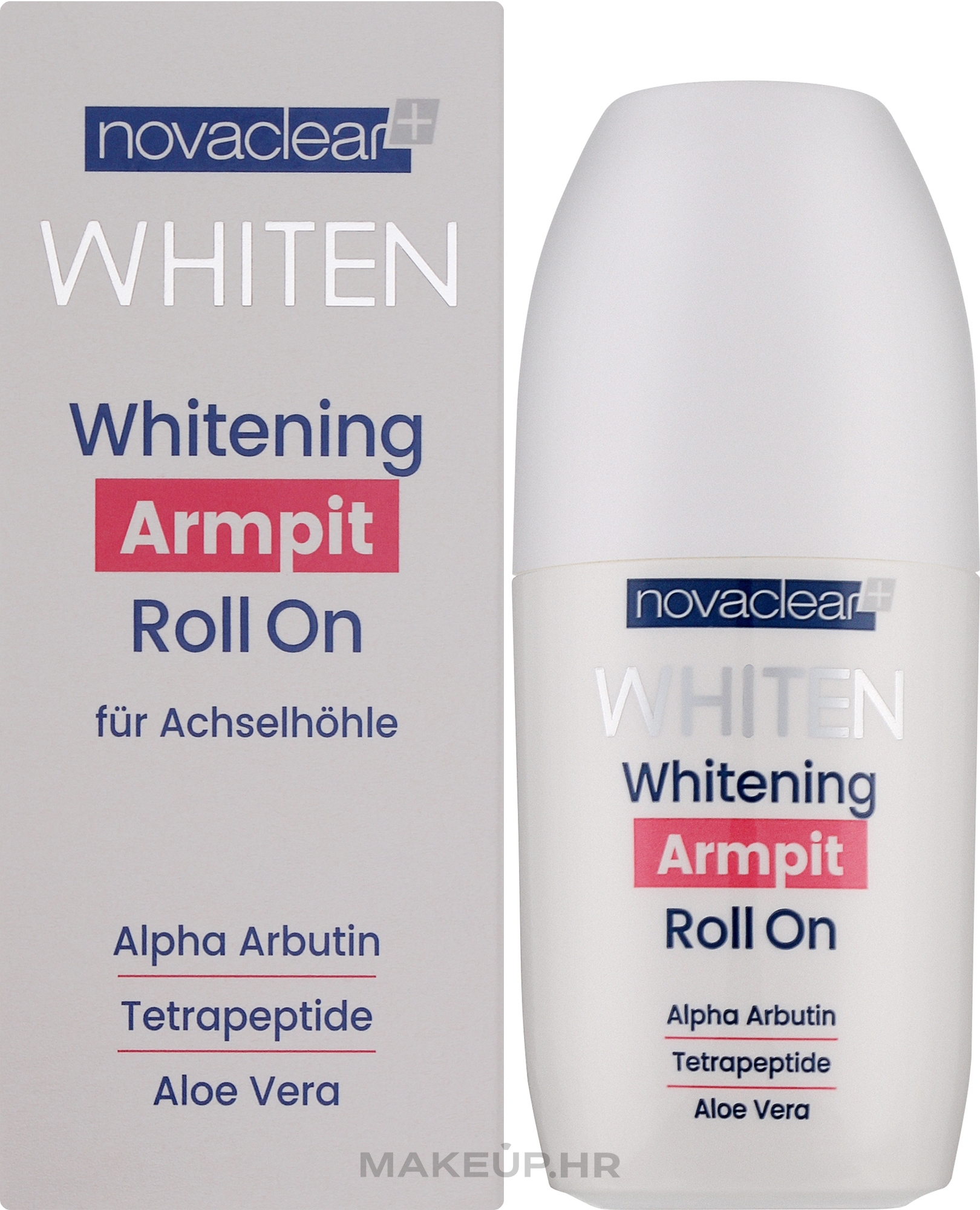 Valjak za izbjeljivanje ispod pazuha Novaclear Whiten Whitening Armpit Roll On