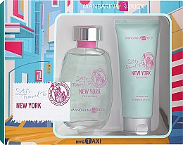 Mandarina Duck Let's Travel To New York For Woman Set (edt/100ml + sh/gel/100ml)