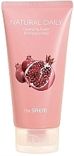 Pjena za čišćenje s narom The Saem Natural Daily Cleansing Foam Pomegranate