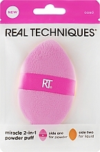 Puff za puder Real Techniques Miracle 2-In-1 Powder Puff