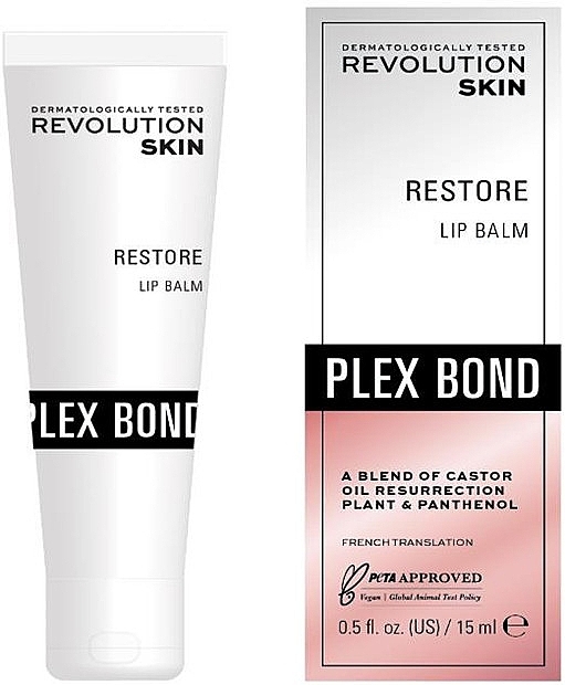 Balzam za usne - Revolution Skincare Plex Bond Restore Lip Balm