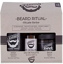 Set B.Barber Beard Ritual Kit (b/wash/150ml + balm/50ml + parfum/20ml)