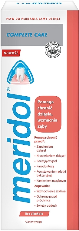 Vodica za ispiranje usta za njegu desni - meridol Complete Care Mouthwash