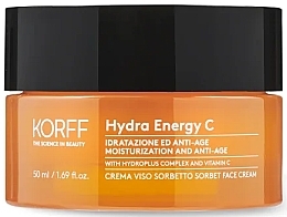 Hidratantna i anti-age sorbet krema za lice Korff Hydra Energy C Sorbet Face Cream