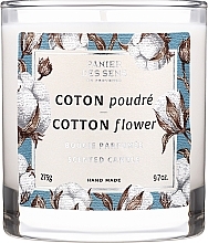 Mirisna svijeća u čaši "Cvijet pamuka" Panier Des Sens Scented Candle Cotton Flower