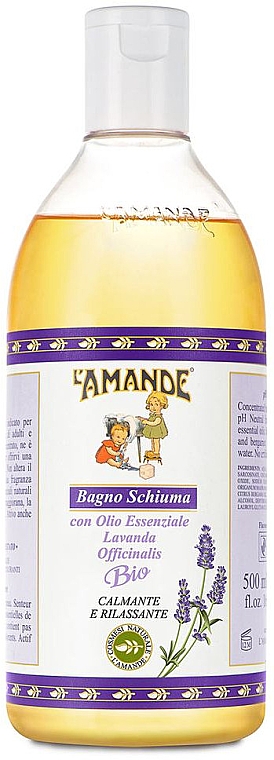 Pjena za kupanje s lavandom - L'Amande Marseille Organic Lavender Bath Foam