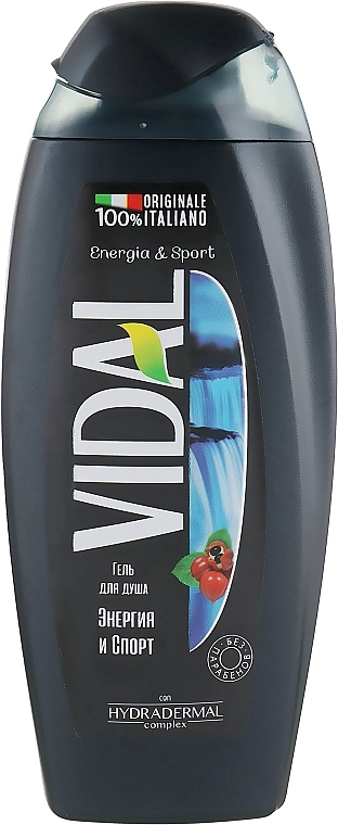 Gel za tuširanje "Energija i sport" - Vidal Energy & Sport Shower Gel