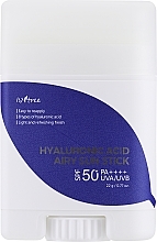 Štap za sunčanje Isntree Hyaluronic Acid Airy Sun Stick SPF50