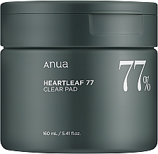 Jastučići s tonerom za lice Anua Heartleaf 77% Clear Pad