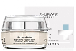 Osvjetljujući serum za lice Symbiosis London Radiance Revive Lightening Facial Serum