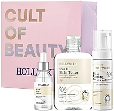 Set Hollyskin Snail Smart Basic Care (foam/150ml + ser/50ml + toner/250ml)