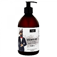 Gel za tuširanje LaQ Doberman For Men 8in1 Shower Gel Sex and Business Fragrance