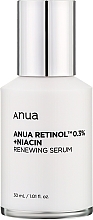 Obnavljajući serum s niacinom Anua Nano Retinol 0.3% + Niacin Renewing Serum