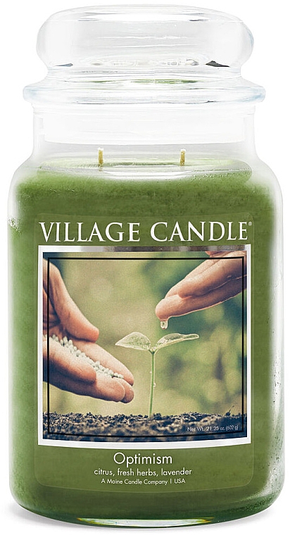 Mirisna svijeća u teglici Village Candle Optimism