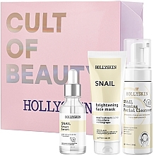 Set Hollyskin Snail Smart Intensive Care (mask/100ml + foam/150ml + ser/50ml)