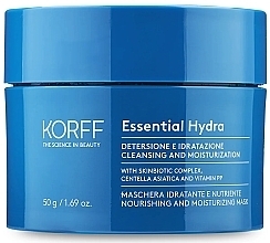 Maska za lice Korff Essential Hydra Cleansing And Moisturization Mask